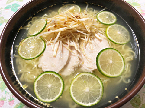 へべす塩ラーメン